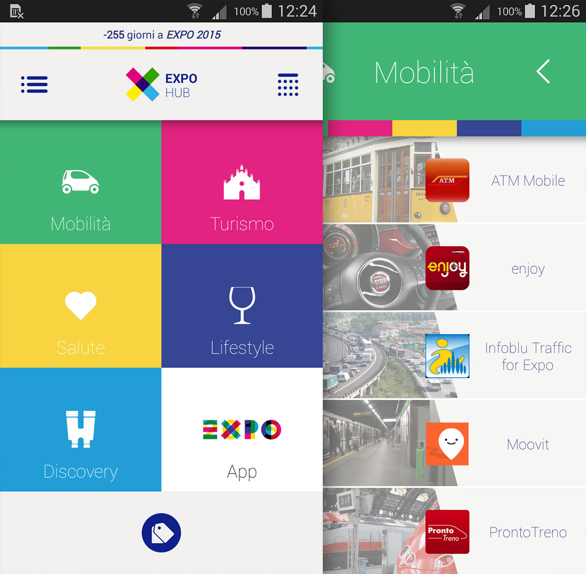 App ufficiale EXPO2015