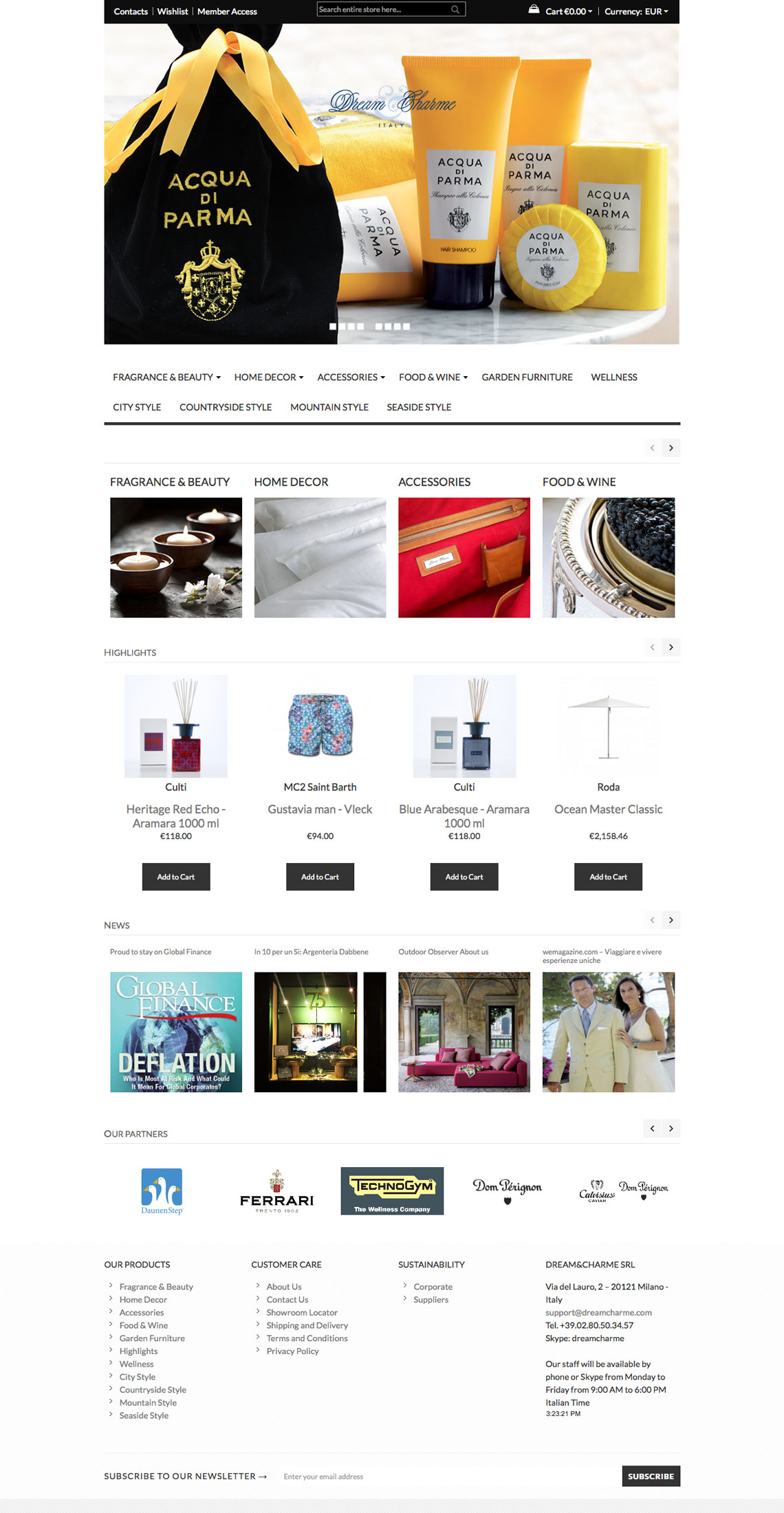 E-commerce Dream & Charme